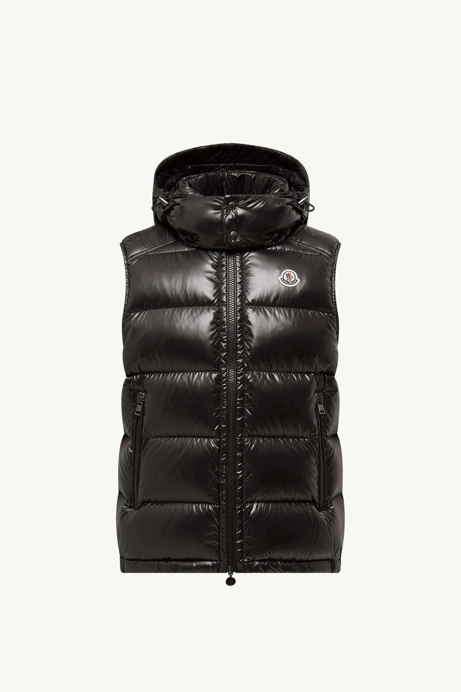 MONCLER Bormes Puffer Gilet in Black